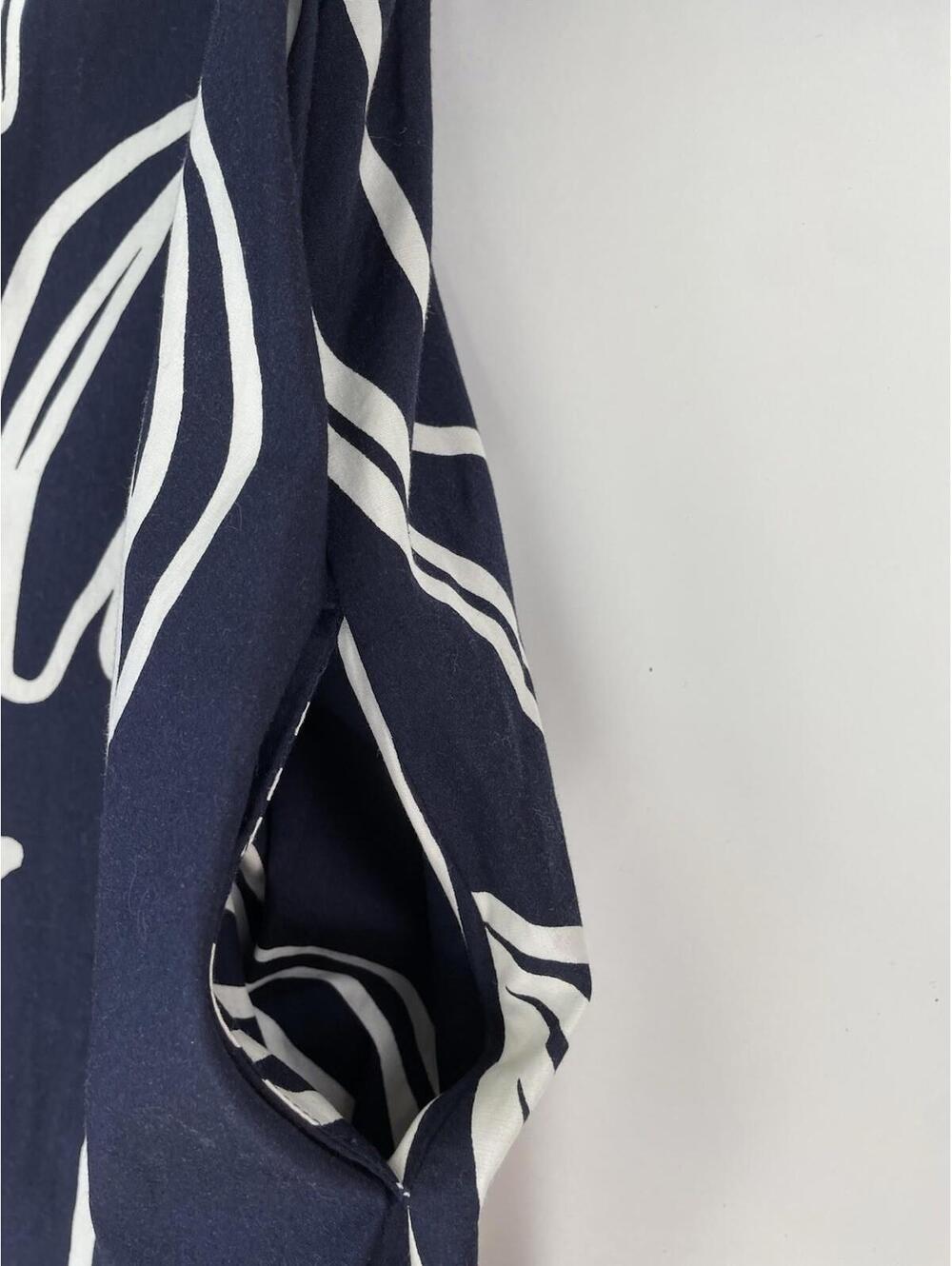 Anthropologie Pollie Swing Tunic Mini Dress Navy XSP - Picture 5 of 10